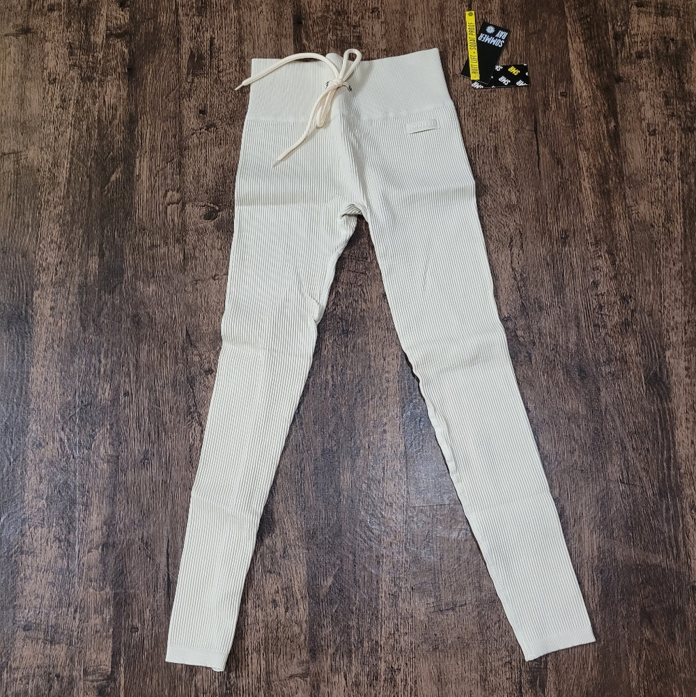 NWT Women's Sommer Ray (S/P) Ribbed Leggings